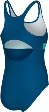 Купальник Aqua Speed поліамід 128 см синій блакитний для дівчат