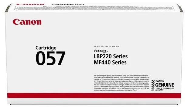 Картридж Canon CRG057 чорний 3100 сторінок