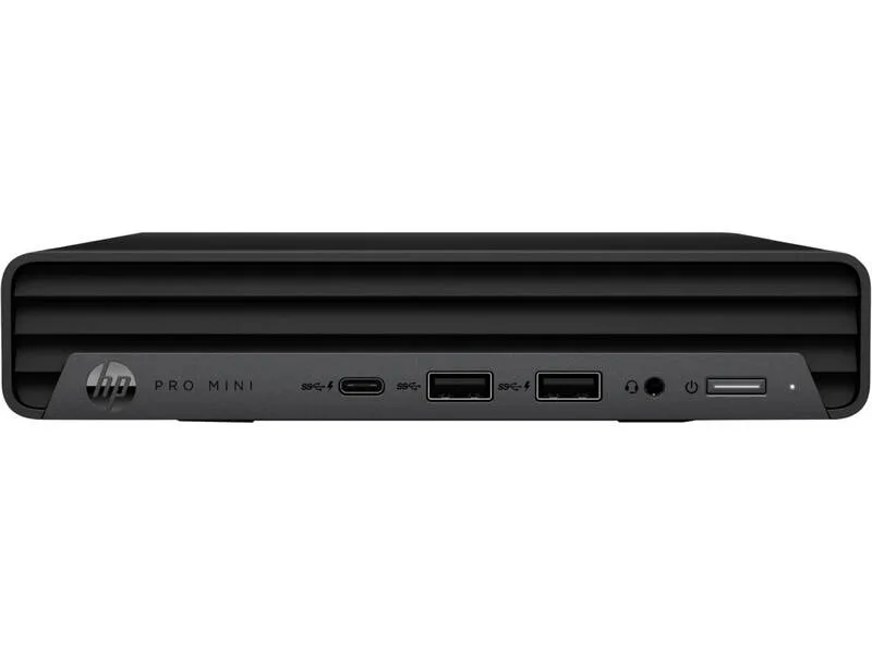 Комп'ютер персональний неттоп HP Pro 400-G9 Mini, Intel i3-13100T, 16GB, F512GB, UMA, WiFi, кл+м, 2р, Win11P