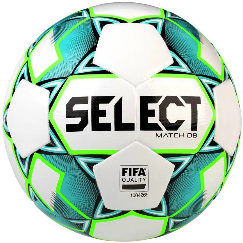 Футбольний м'яч Select поліуретан розмір 5 біло-зелений