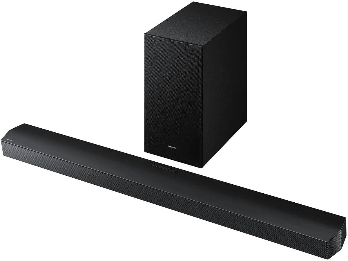 Саундбар Samsung HW-B750F 400Вт, 5.1, BT, HDMI-ARC, USB, сабвуфер, Dolby Digital 5.1, черный