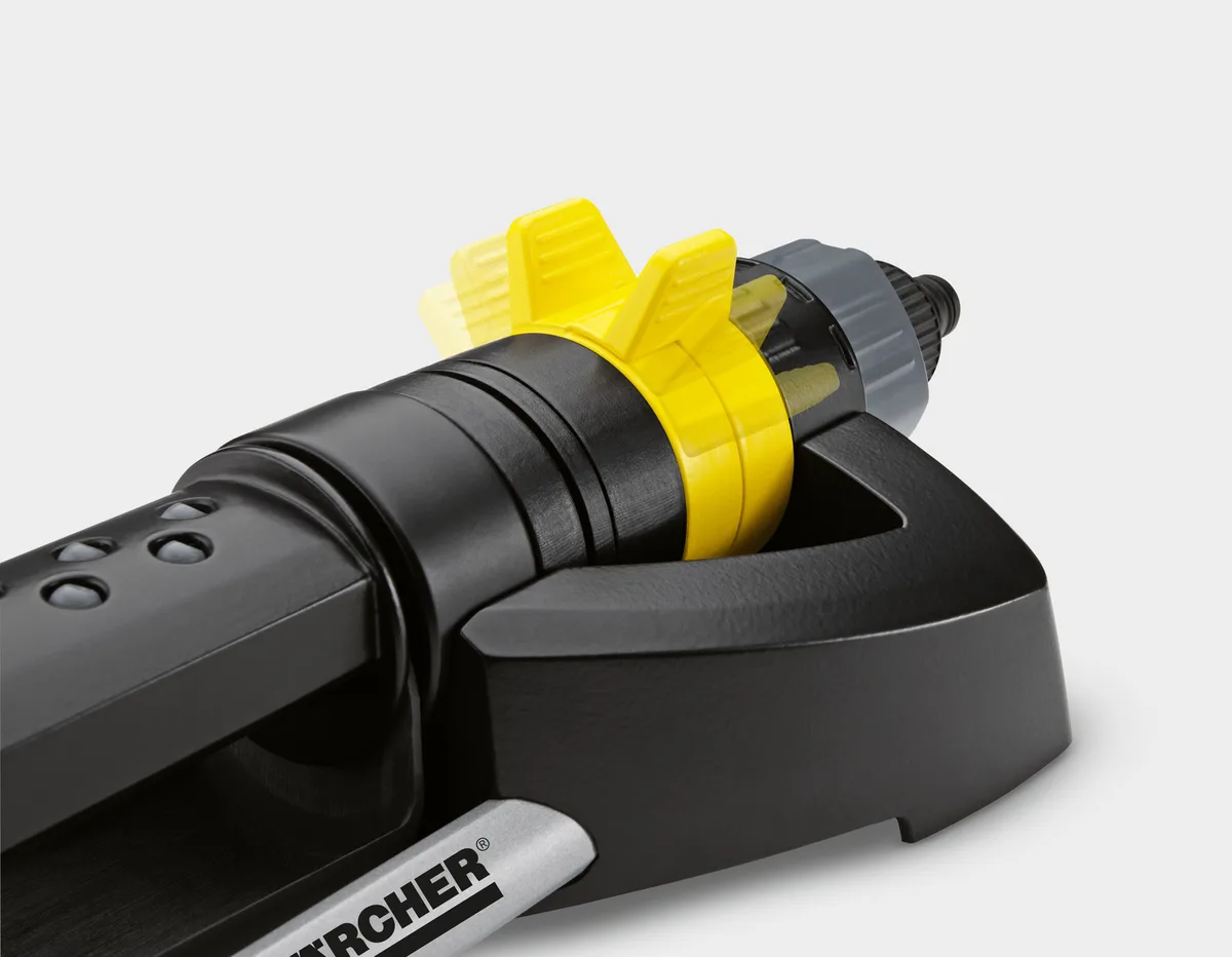 Зрошувач дощовий Karcher, OS 5.320 SV, для прямих територій, з можливістю налаштування витрати води та ширини поливу.