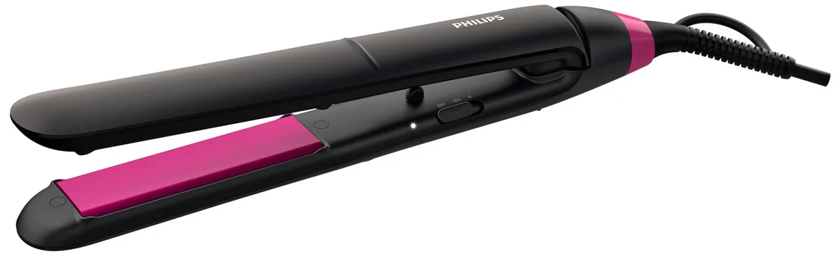 Випрямляч волосся Philips Series 3000, 2 температурні режими, 180-220°C, керамічне покриття, чорний.
