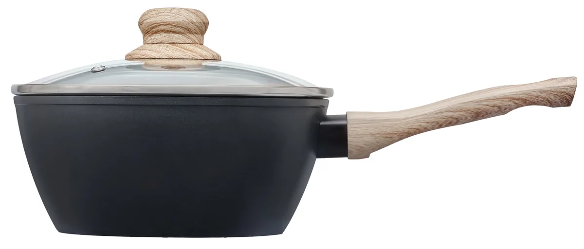 Ковш Pyrex алюминиевый 2,2 л 20 см черный