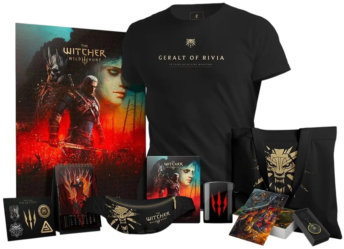 Набір мисливця на монстрів GoodLoot The Witcher 3: Wild Hunt (10th Anniversary Edition)