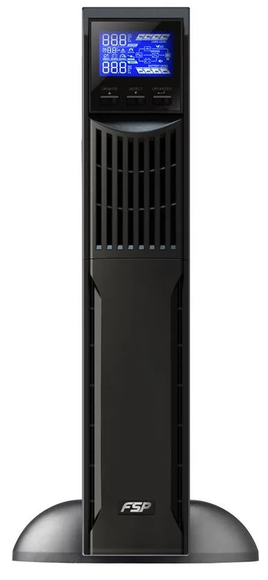 Джерело безперебійного живлення FSP 1000ВА 900Вт RACK ТOWER з LCD USB 6xC13