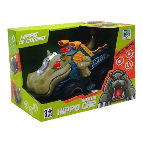 Игрушечная машинка SENYUE TOYS Джип-монстр Бегемот с инерционным механизмом и звуковыми эффектами