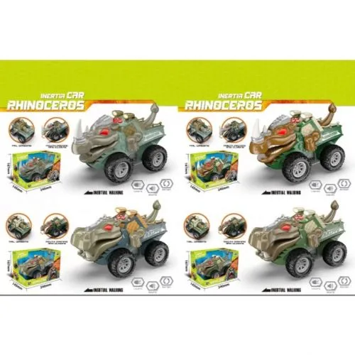 Игрушечная машинка SENYUE TOYS Джип-монстр Бегемот с инерционным механизмом и звуковыми эффектами