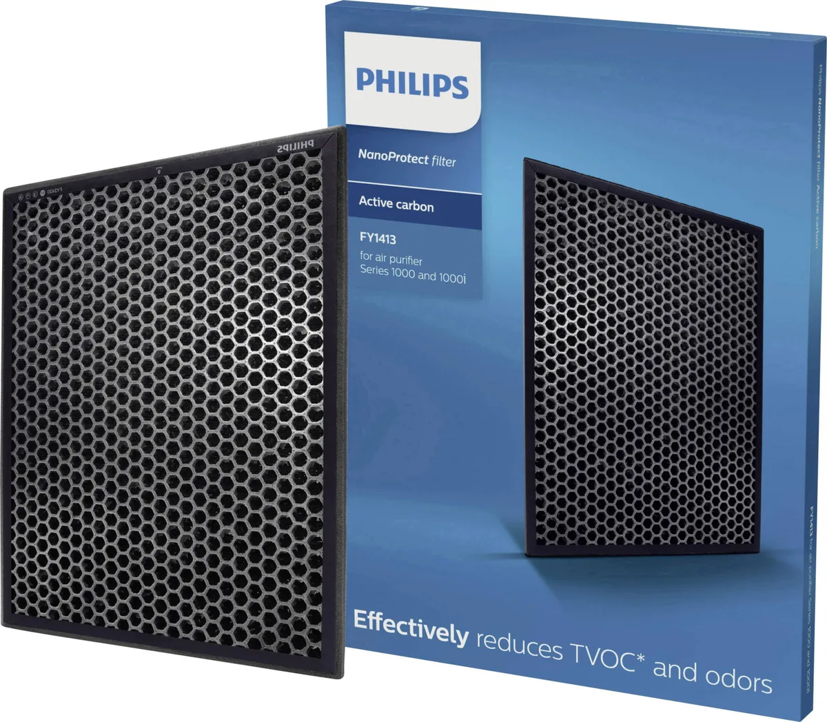 Фильтр Philips угольный 43 футбольных поля для удаления запахов и ЛОС.