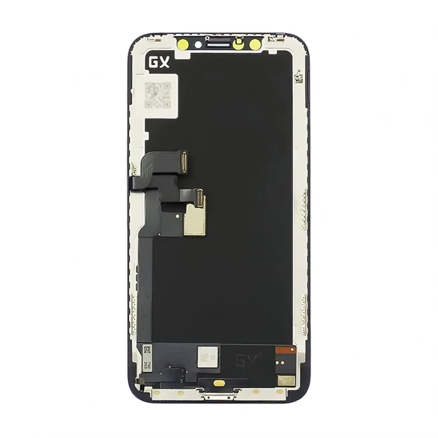 Дисплей Oled 5,8 дюймов черный для Apple iPhone X с сенсорным экраном оригинального качества.