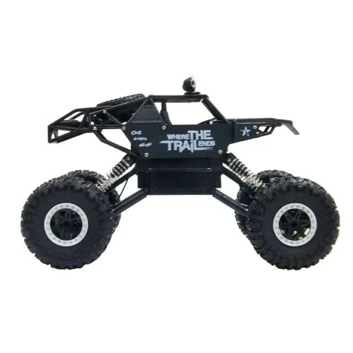 Радіокерована машинка Off-Road Crawler чорна для дітей 8 років позашляховик на пульті керування