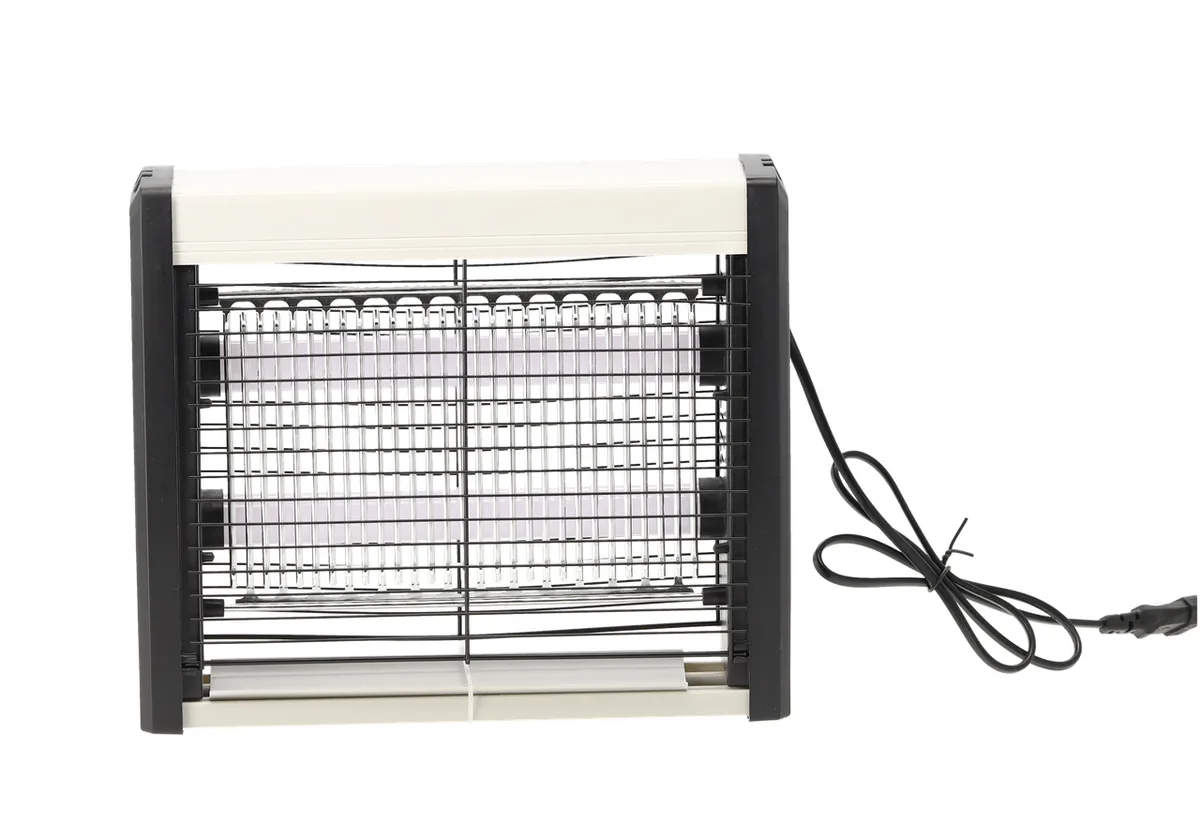 Інсектицидна лампа Garden Line LED 2х2 Вт для приміщень 30 кв.м. біла.