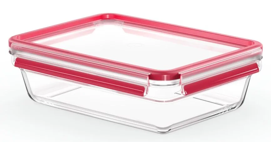 Універсальна форма з кришкою TEFAL MasterSeal glass, об'ємом 2.0 л, зі скла.