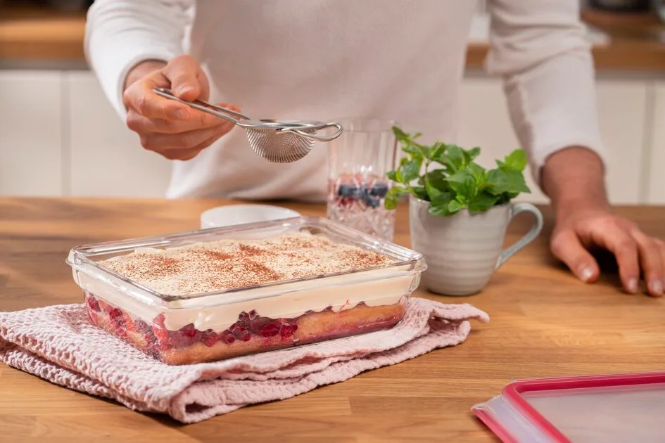 Універсальна форма з кришкою TEFAL MasterSeal glass, об'ємом 2.0 л, зі скла.