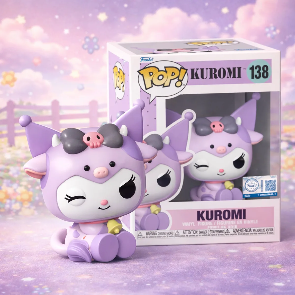Ігрова фігурка Funko POP! вініл 9,3 см Куромі корівка