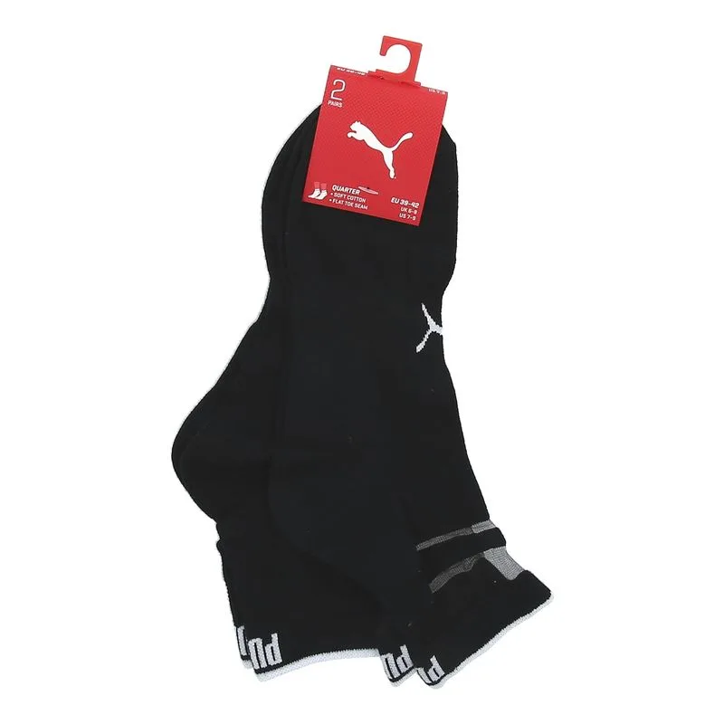Шкарпетки Puma бавовняні 39-42 чорні 2 пари