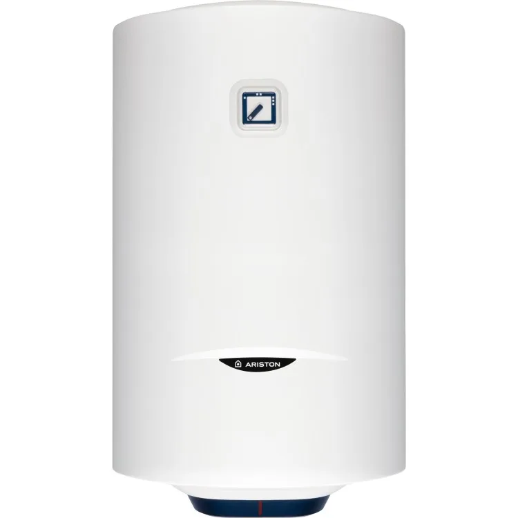 Електричний водонагрівач Ariston круглої форми BLU1 R PL DRY, 80 літрів, потужність 1,5 кВт, з сухим теном, механічне керування, к