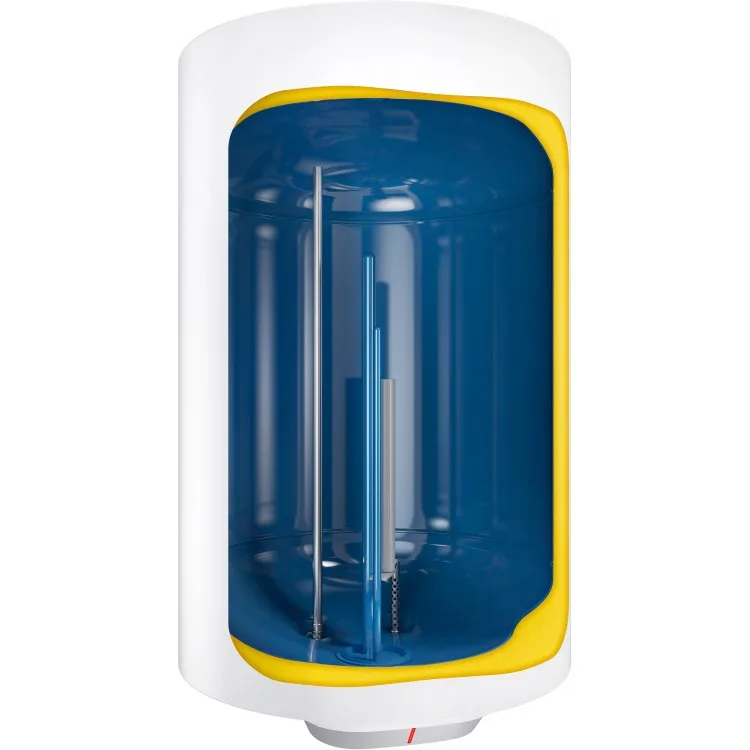 Електричний водонагрівач Ariston круглої форми BLU1 R PL DRY, 80 літрів, потужність 1,5 кВт, з сухим теном, механічне керування, к