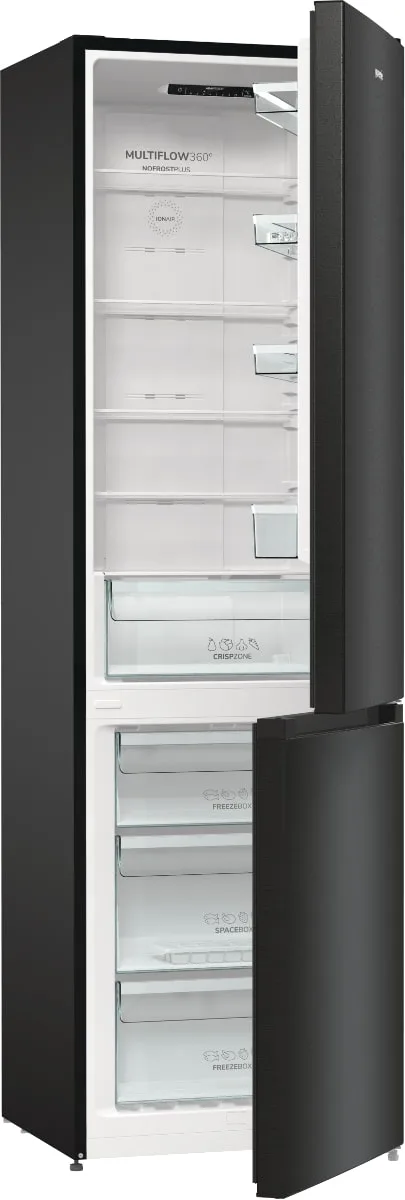 Холодильник Gorenje з нижньою морозильною камерою 235 л А++ NoFrost для зберігання продуктів та овочів