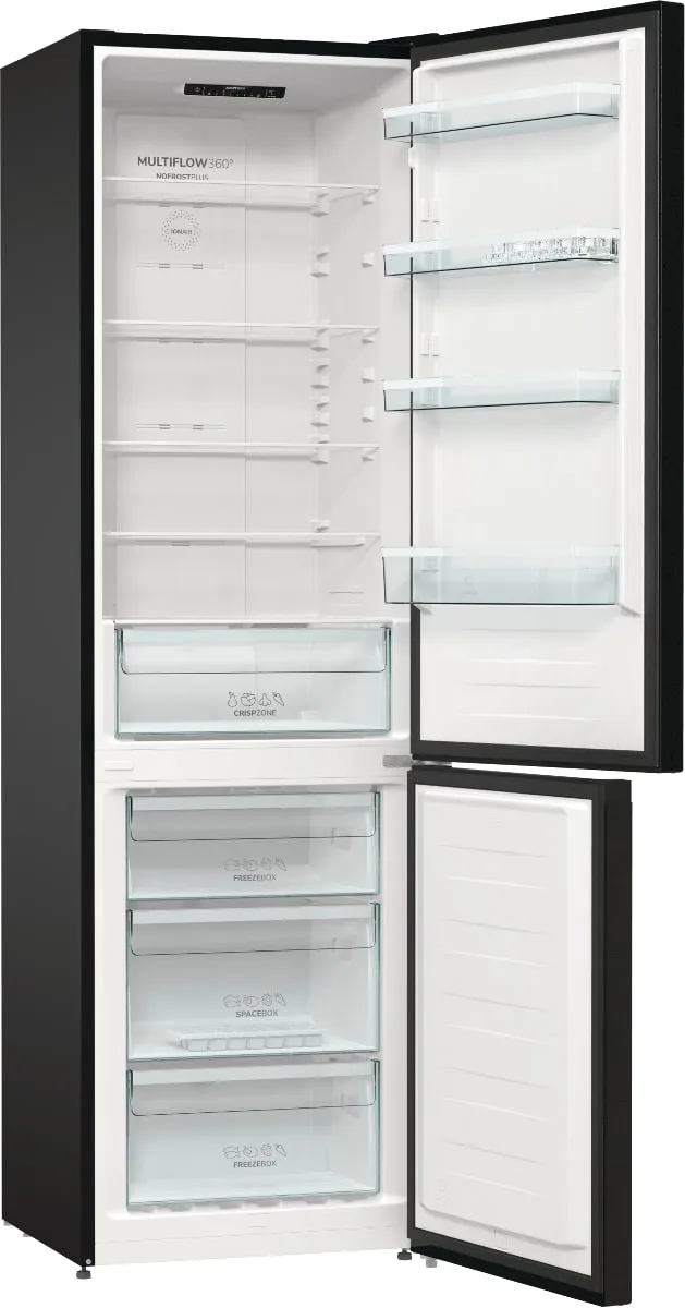 Холодильник Gorenje з нижньою морозильною камерою 235 л А++ NoFrost для зберігання продуктів та овочів