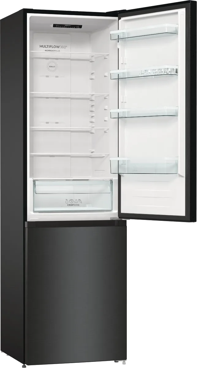 Холодильник Gorenje з нижньою морозильною камерою 235 л А++ NoFrost для зберігання продуктів та овочів