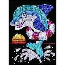 Набір для творчості Sequin Art Red Дельфін Джек 25*34см
