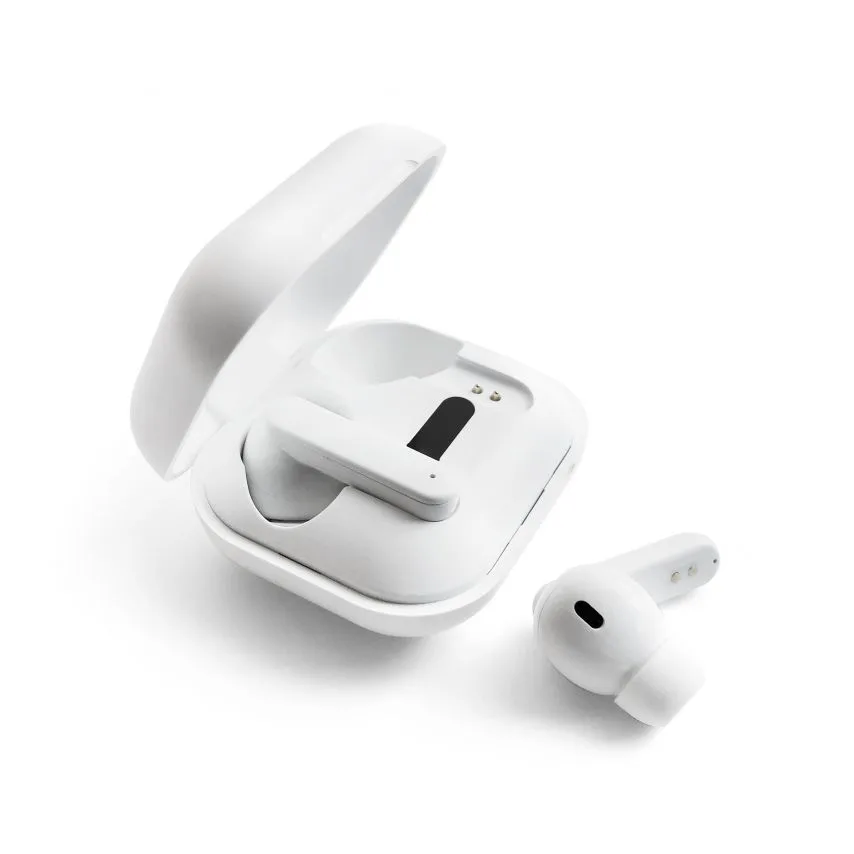 Навушники Bluetooth WALKER вакуумні білий 40mAh 300mAh