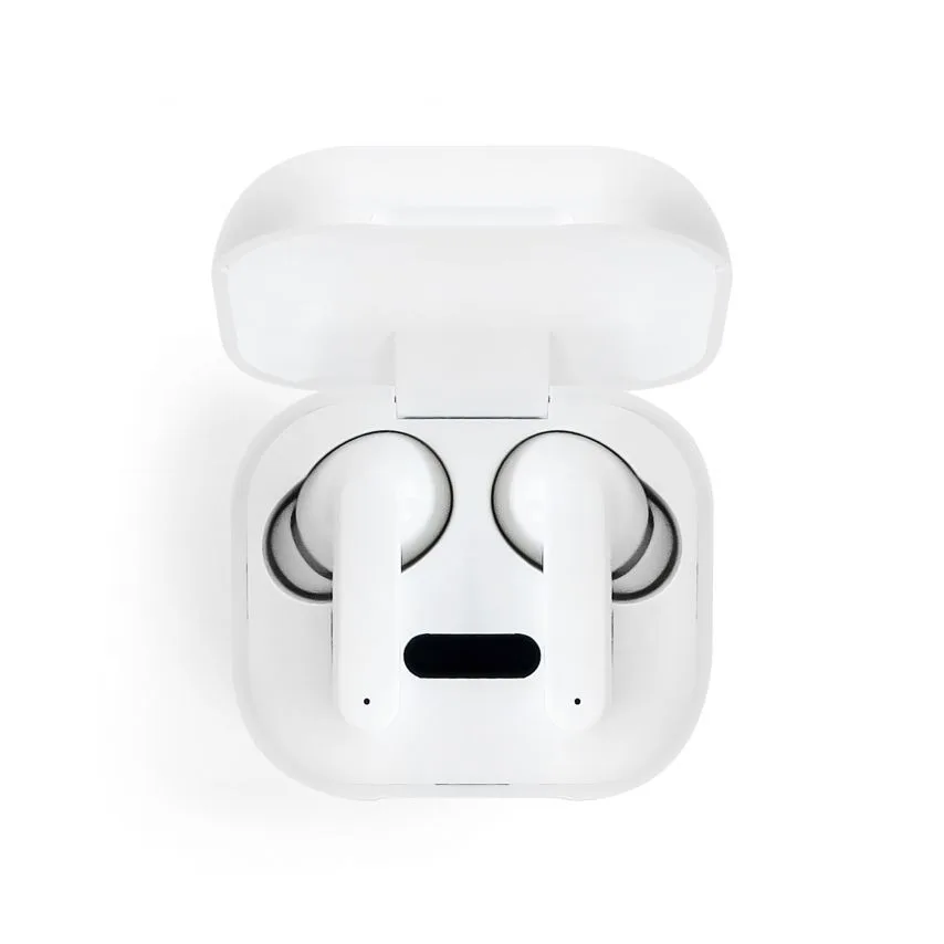 Навушники Bluetooth WALKER вакуумні білий 40mAh 300mAh