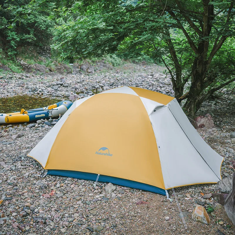 Намет двомісний Naturehike Оксфорд 210х270х115 см жовтий