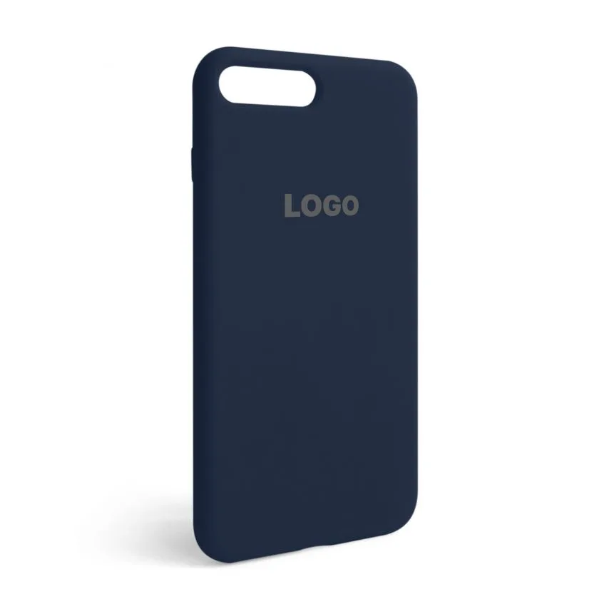 Чохол Silicone Case для Apple iPhone силікон 7 Plus 8 Plus синій