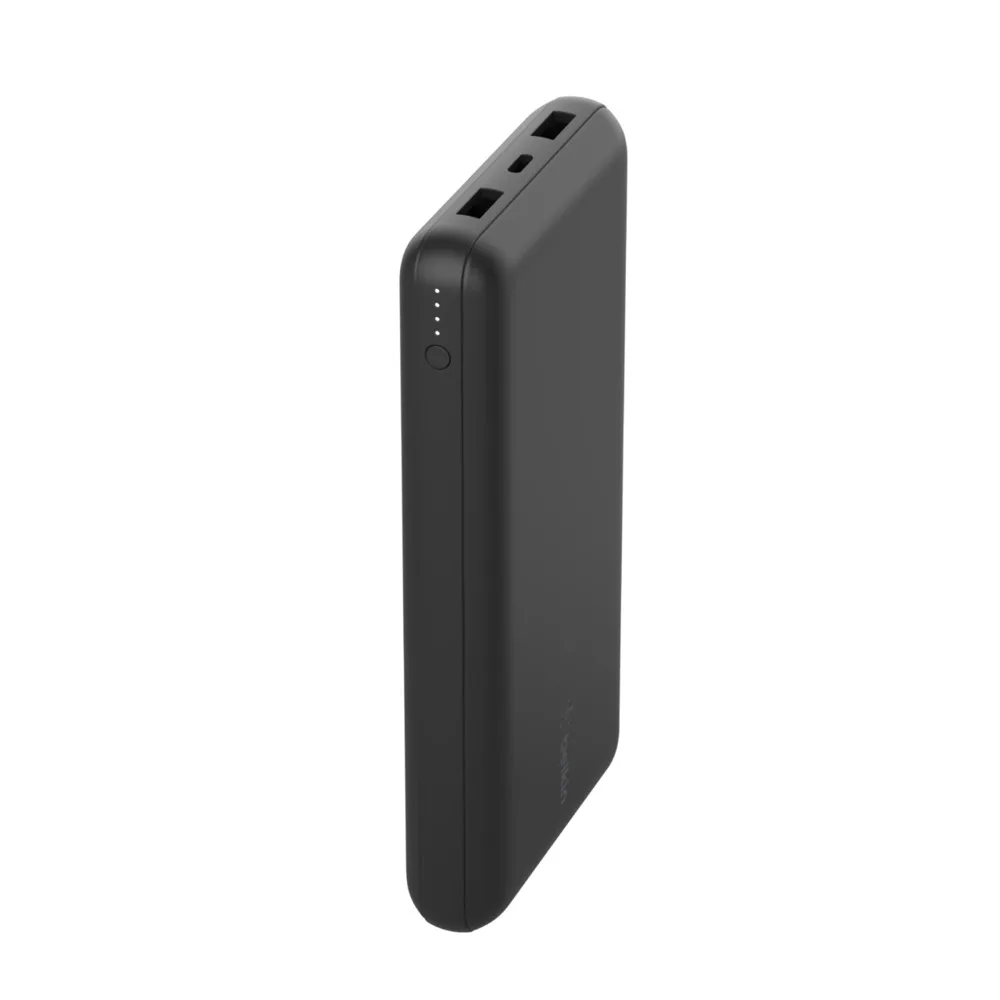 Акумулятор портативний літій-іонний Power Bank Belkin 20000мА·год, 15Вт, 2хUSB-A/USB-C, чорний