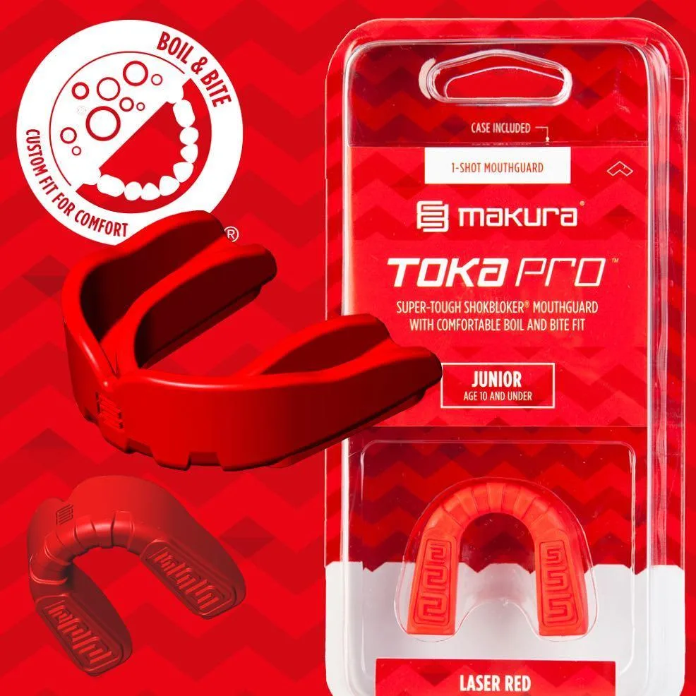 Капа MAKURA термопластик доросла червона 11+