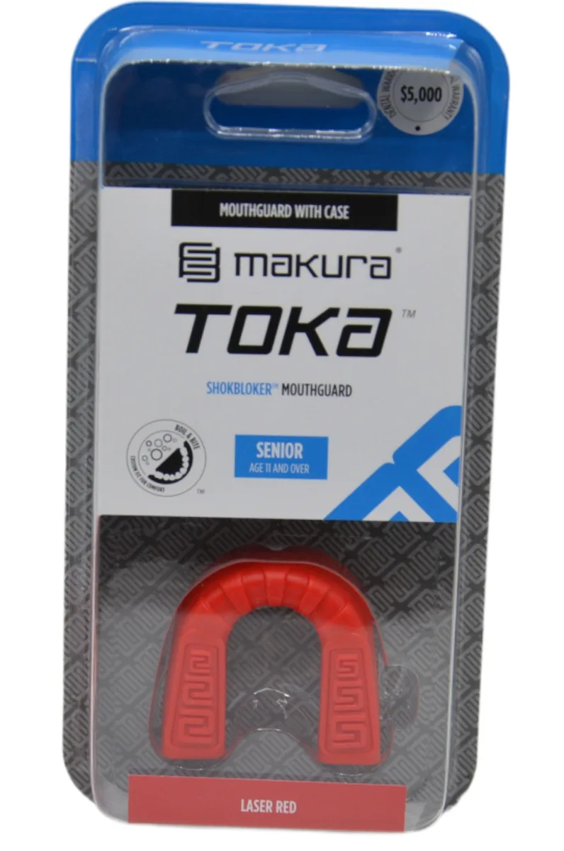Капа MAKURA термопластик доросла червона 11+