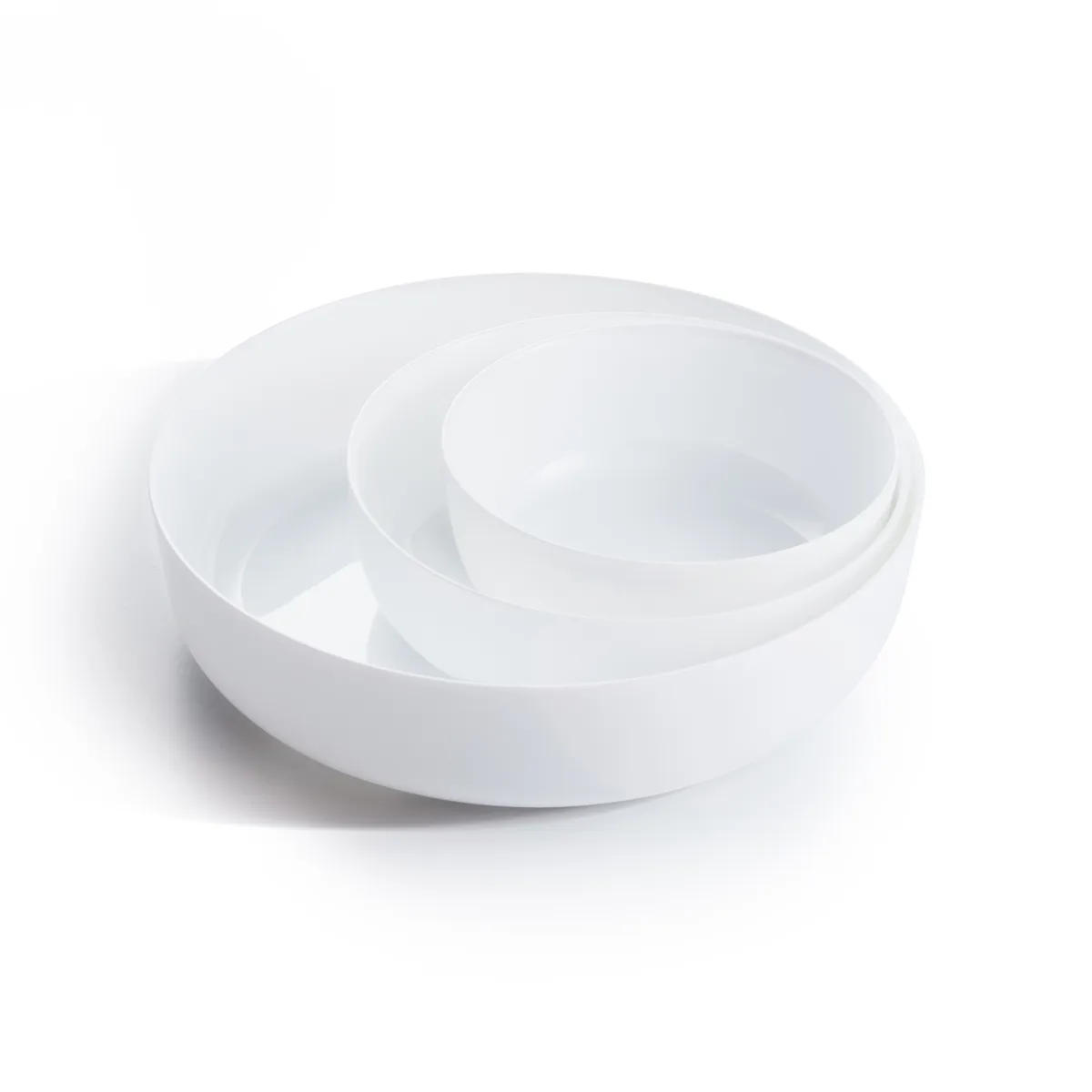 Форма для запікання Luminarc жаростійке опалове скло 18 см біла