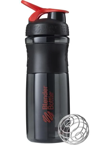 Шейкер спортивний BlenderBottle Tritan 820 мл Чорний/Червоний