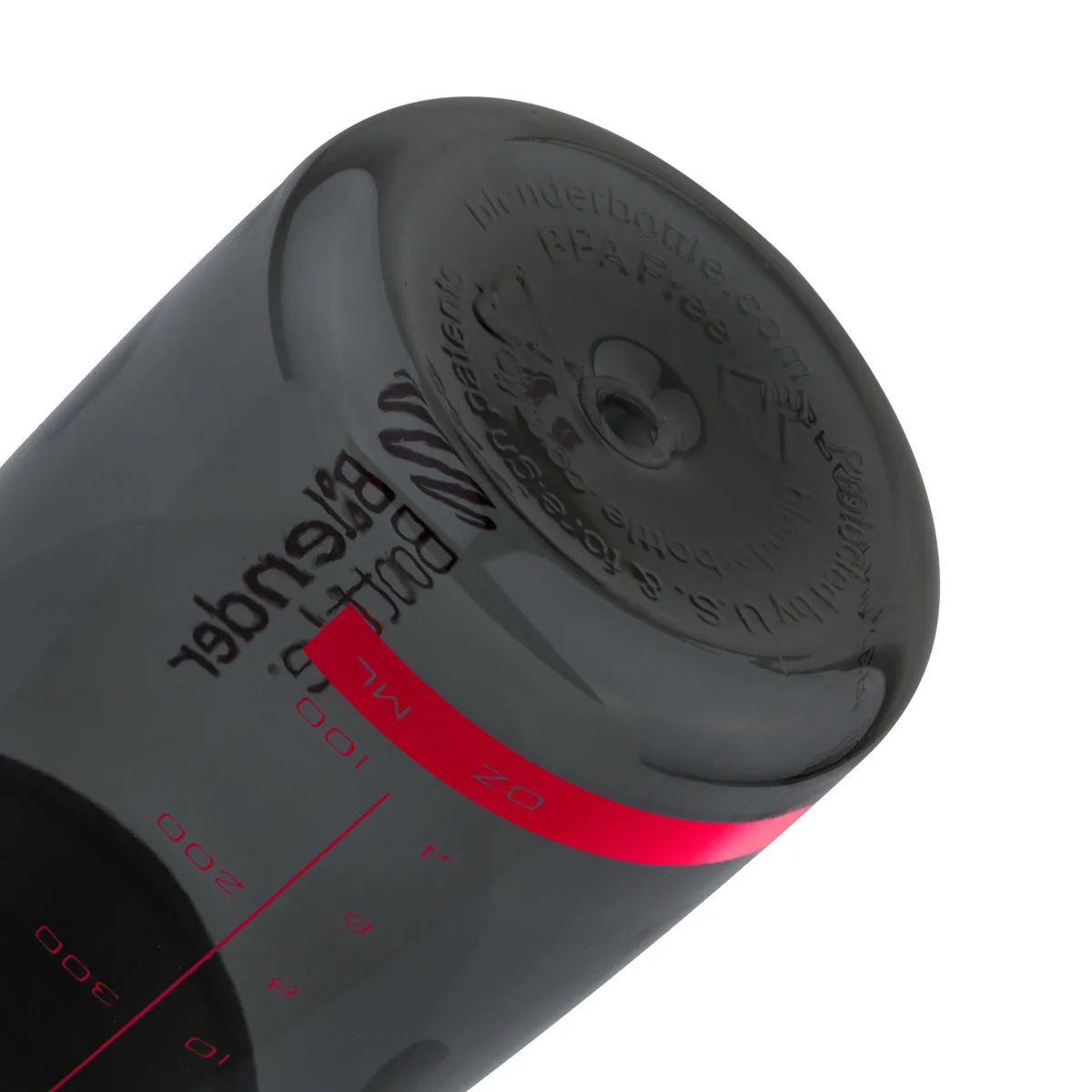 Шейкер спортивний BlenderBottle Tritan 820 мл Чорний/Червоний
