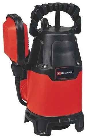 Дренажний насос Einhell GC-DP 3325, потужність 330Вт, продуктивність 9500л/год, висота підйому 6м, глибина занурення 7м, діаметр в