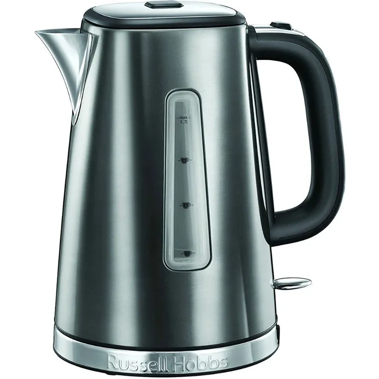 Электрочайник Russell Hobbs Нержавеющая сталь 1,7 л Серый