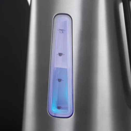 Электрочайник Russell Hobbs Нержавеющая сталь 1,7 л Серый