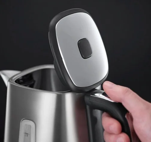 Электрочайник Russell Hobbs Нержавеющая сталь 1,7 л Серый