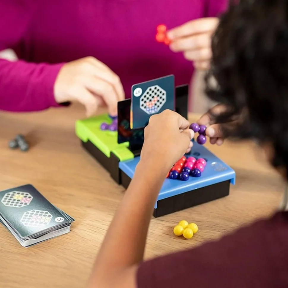 Настільна гра-головоломка BONDIBON IQ game toys 40 карток для 2 гравців від 7 років і старше