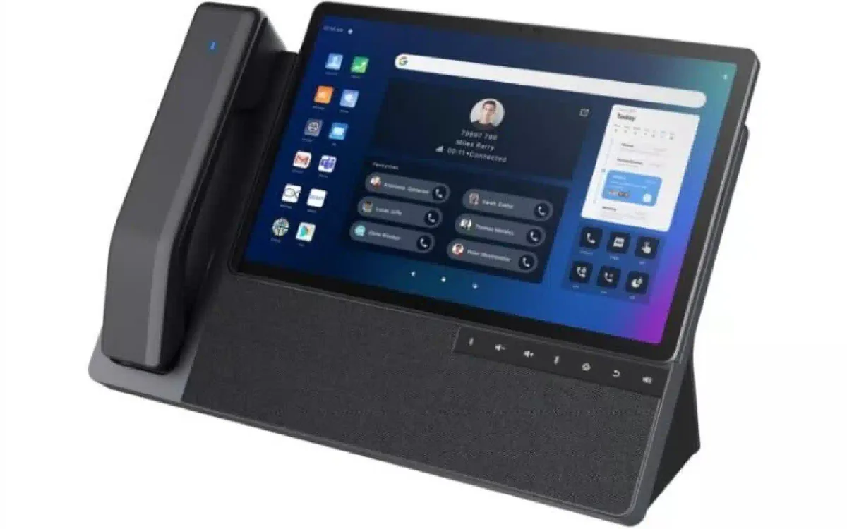 Телефон IP Fanvil V78 2xGE LAN, 1xUSB-C, 1-SIM/TF, BT5.0, Wi-Fi, 20 SIP line, PoE, 11.0" color screen, камера 1080p30, Android 14.0