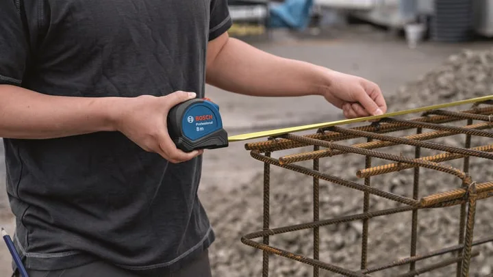 Рулетка Bosch Professional металлическая 8 м х 25 мм
