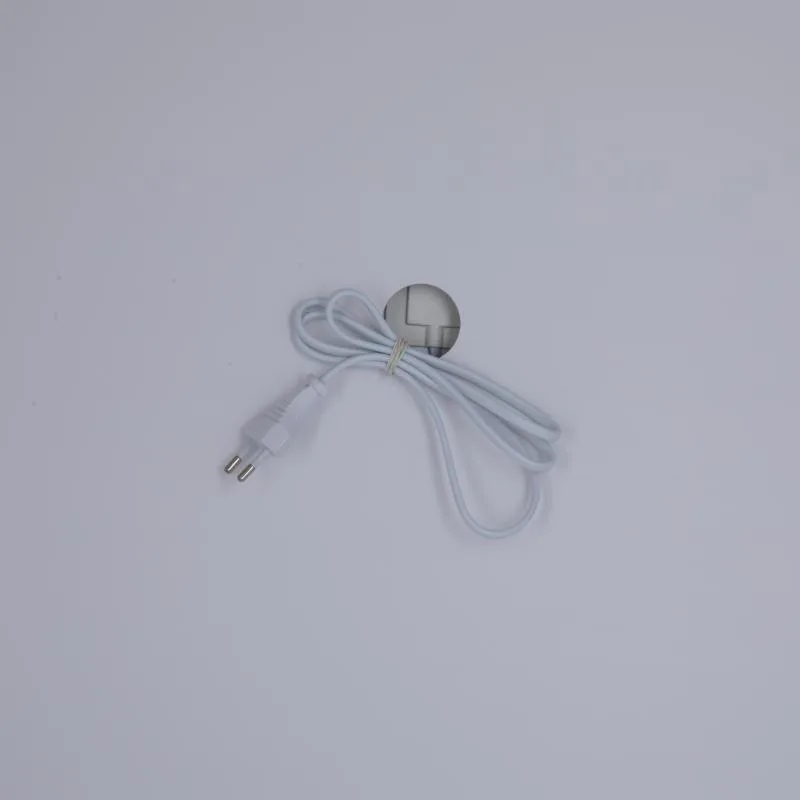 Дзеркало Lidz Kubis 600х800 мм LED-підсвічування Touch антизапотівання алюміній/пластик