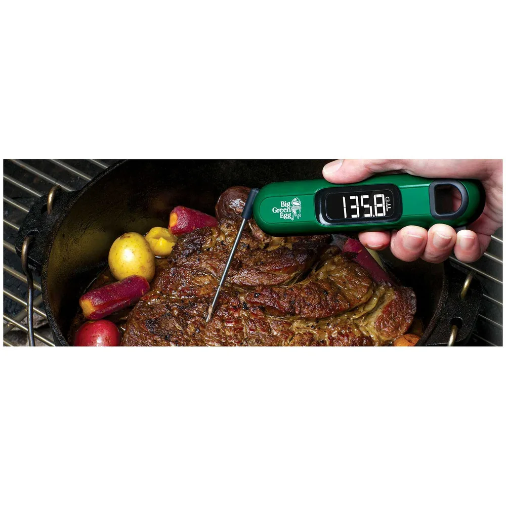 Термометр електронний Big Green Egg нержавіюча сталь 16х4 см