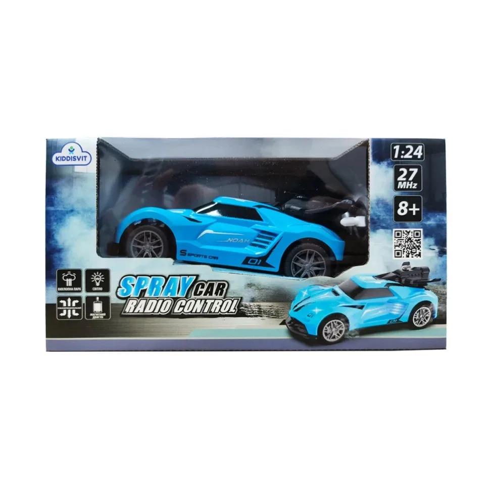 Автомобиль на радиоуправлении Sulong Toys пластик 1:24 с подсветкой и выхлопным паром