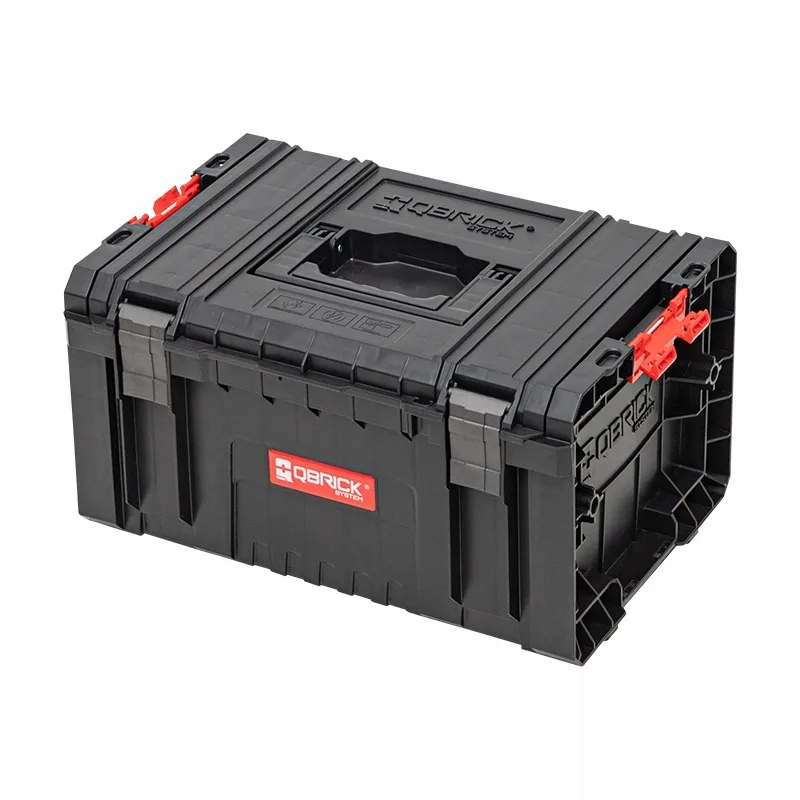 Ящик для інструментів Qbrick пластик 450х322х240 мм чорний з 5 органайзерами