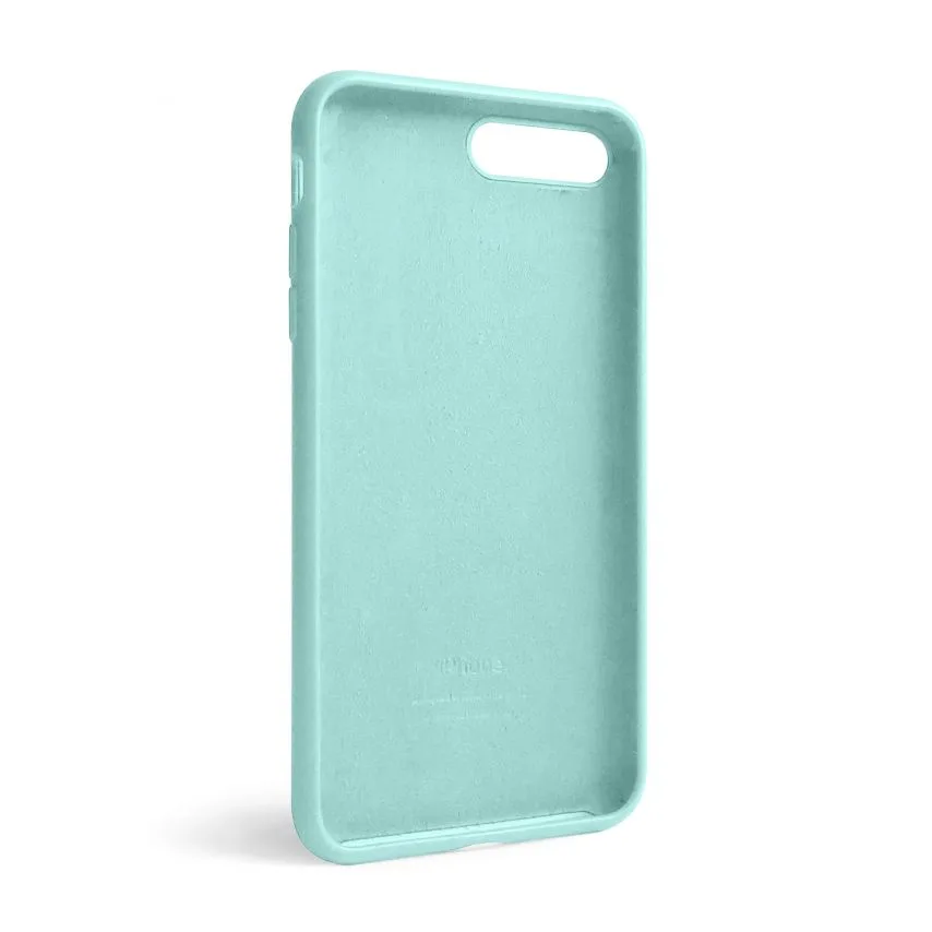 Чохол Silicone Case для Apple iPhone 7 Plus 8 Plus силіконовий бірюзовий