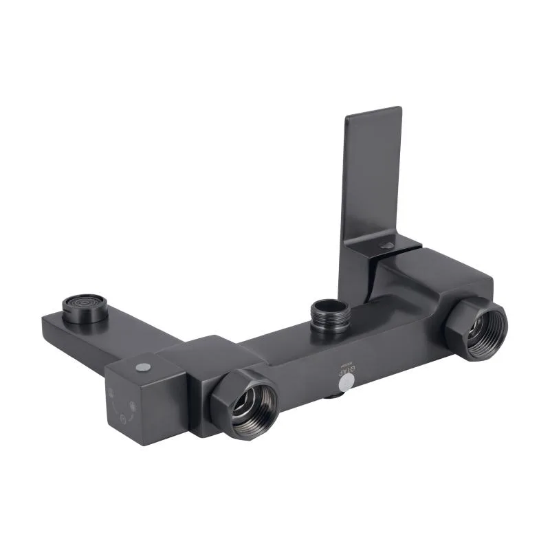 Душова система Qtap Gemini Gunmetal Black PVD латунь 495х400х1312 мм