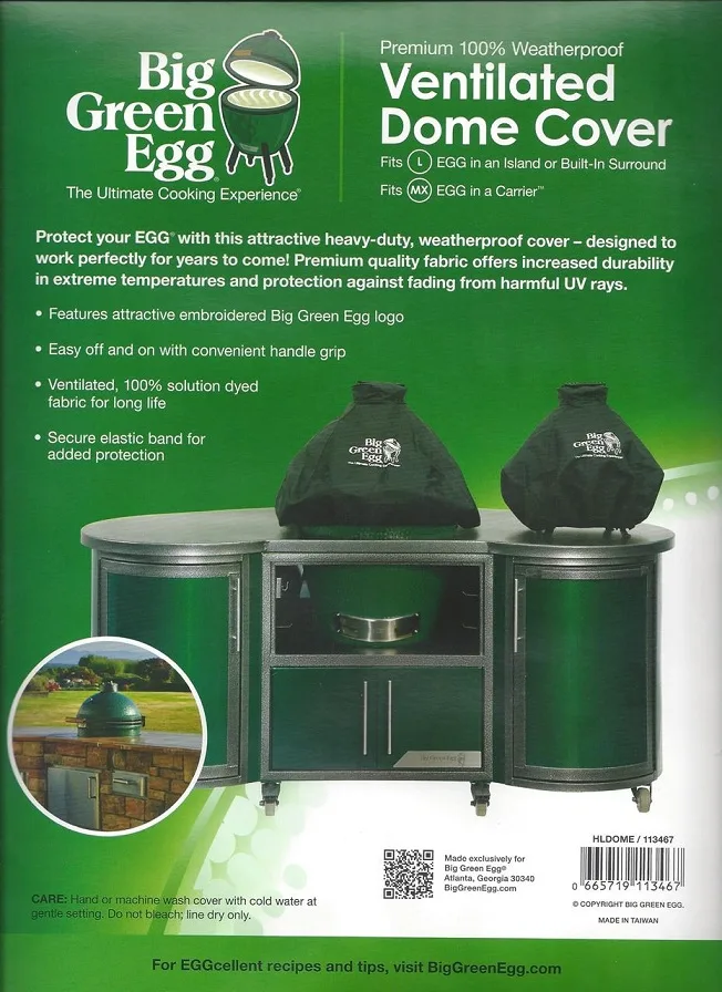 Чохол для гриля Big Green Egg зносостійкий чорний L